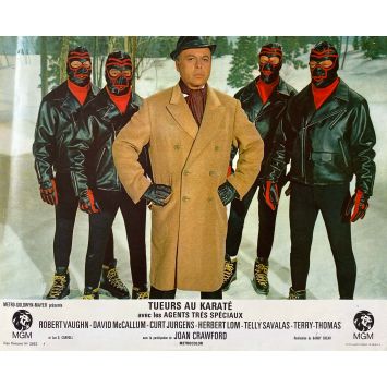 TUEURS AU KARATE Photo de film N02 - 22x28 cm. - 1967 - Barry Shear, Robert Vaughn