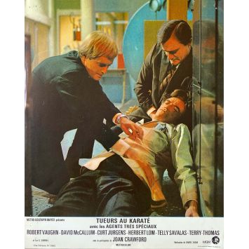 TUEURS AU KARATE Photo de film N01 - 22x28 cm. - 1967 - Barry Shear, Robert Vaughn