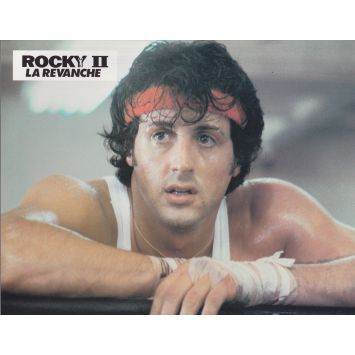 ROCKY II French Lobby Card N02 - 9x12 in. - 1979 - Sylvester Stallone, Carl Weathers
