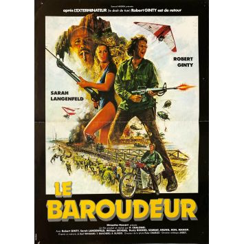 GOLD RAIDERS French Movie Poster- 15x21 in. - 1982 - Chalong Pakdeevijit, Robert Ginty