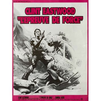 L'EPREUVE DE FORCE Synopsis 2p - 24x30 cm. - 1977 - Clint Eastwood, Sondra Locke