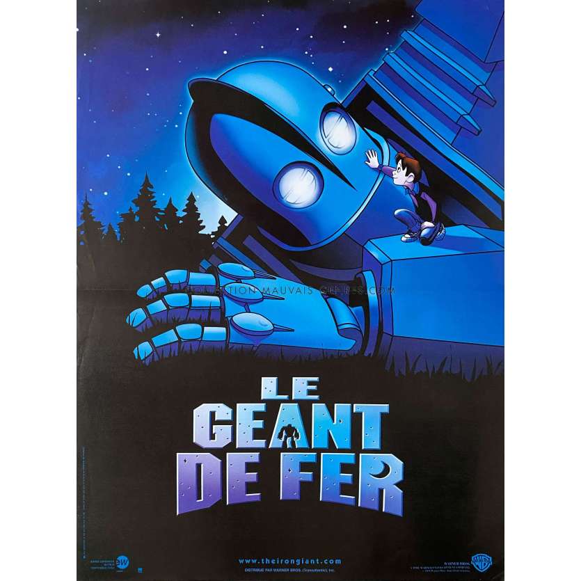 LE GEANT DE FER Affiche de film- 40x54 cm. - 1999 - Brad Bird, Jennifer Aniston