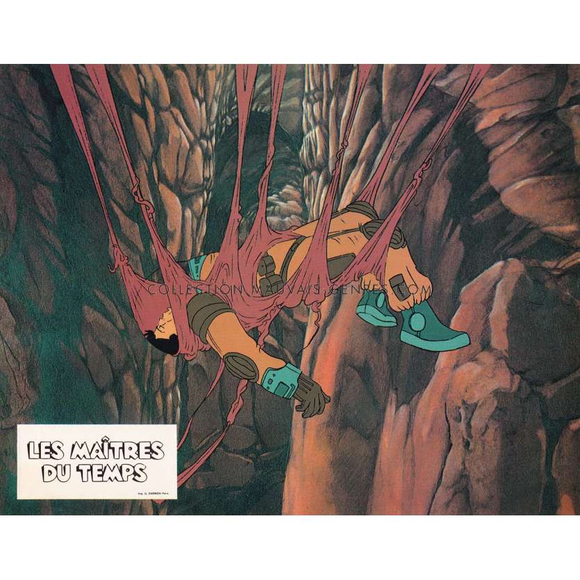 TIME MASTERS French Lobby Card N05 - 9x12 in. - 1982 - René Laloux, Jean Valmont