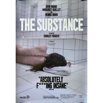 THE SUBSTANCE Affiche de film- 69x102 cm. - 2024 - Coralie Fargeat, Demi Moore