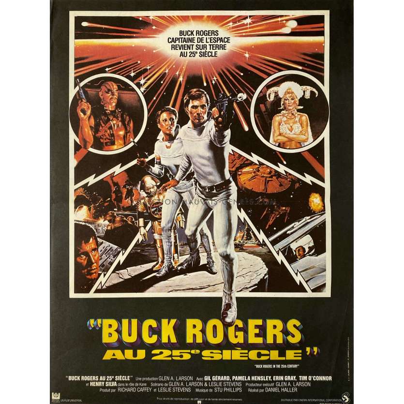 BUCK ROGERS Affiche de film- 40x54 cm. - 1979 - Daniel Haller, Gil Gerard