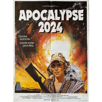 A BOY AND HIS DOG French Movie Poster- 23x32 in. - 1975 - L. Q. Jones, Don Johnson