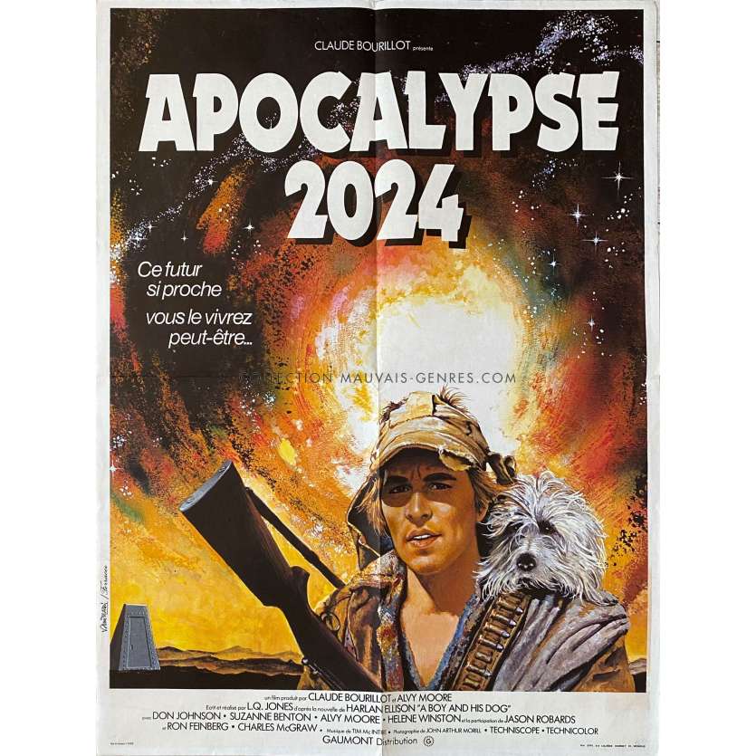 APOCALYPSE 2024 Affiche de film- 60x80 cm. - 1975 - L. Q. Jones, Don Johnson
