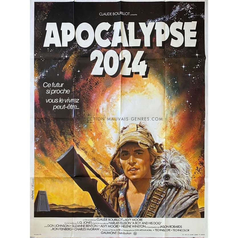 APOCALYPSE 2024 Affiche de film- 120x160 cm. - 1975 - L. Q. Jones, Don Johnson