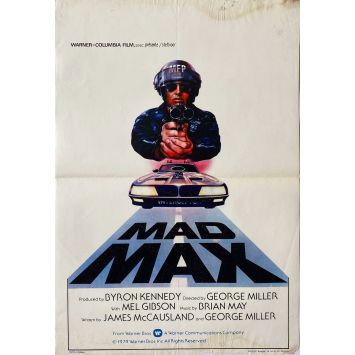 MAD MAX Belgian Movie Poster- 14x21 in. - 1979 - George Miller, Mel Gibson