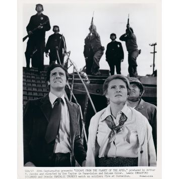 LES EVADES DE LA PLANETE DES SINGES Photo de presse EPA-17 - 20x25 cm. - 1971 - Don Taylor, Roddy McDowall
