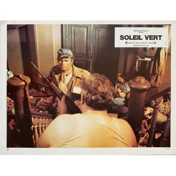 SOYLENT GREEN French Lobby Card N06 - 10x12 in. - 1973 - Richard Fleisher, Charlton Heston