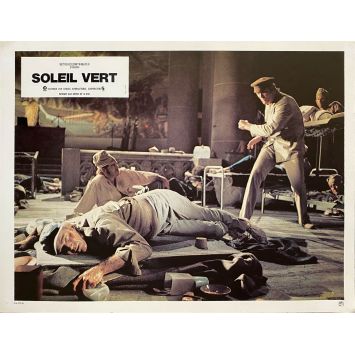 SOYLENT GREEN French Lobby Card N08 - 10x12 in. - 1973 - Richard Fleisher, Charlton Heston