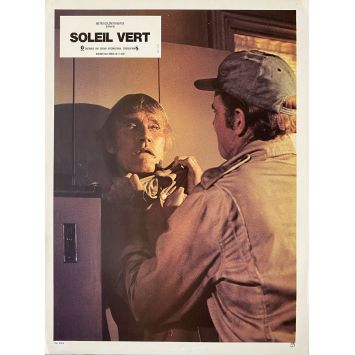 SOYLENT GREEN French Lobby Card N10 - 10x12 in. - 1973 - Richard Fleisher, Charlton Heston
