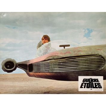 STAR WARS - A NEW HOPE French Lobby Card N01 - 9x12 in. - 1977 - George Lucas, Harrison Ford