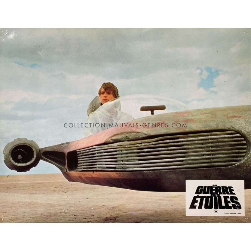 STAR WARS - A NEW HOPE French Lobby Card N01 - 9x12 in. - 1977 - George Lucas, Harrison Ford