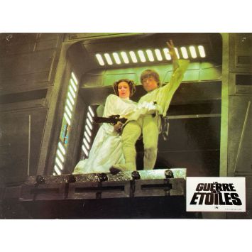 STAR WARS - A NEW HOPE French Lobby Card N08B - 9x12 in. - 1977 - George Lucas, Harrison Ford
