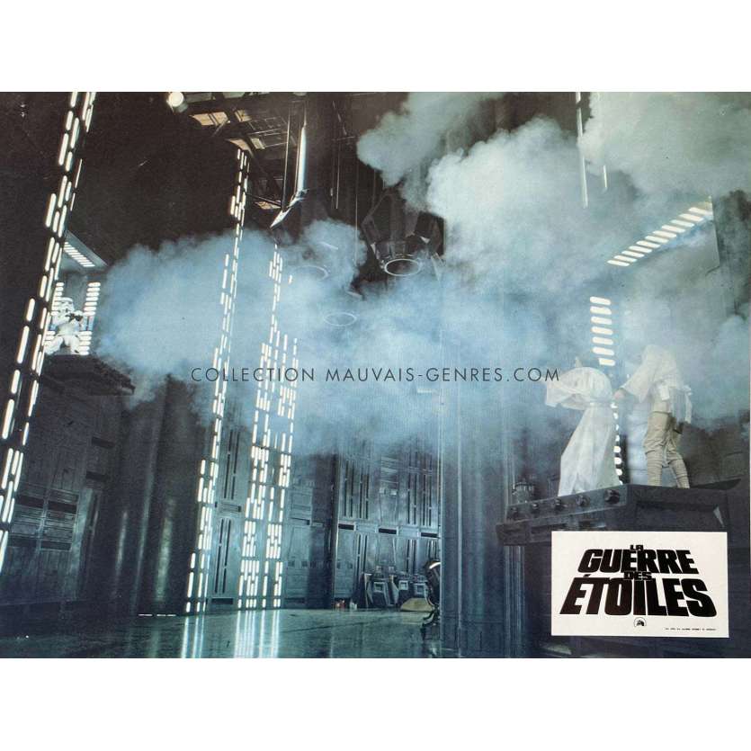 STAR WARS - A NEW HOPE French Lobby Card- 9x12 in. - 1977 - George Lucas, Harrison Ford