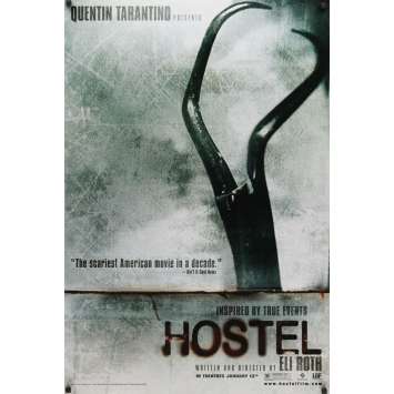 HOSTEL Affiche US '05 Elie Roth Horror original movie Poster HOSTEL Affiche US '05 Elie Roth Horror original movie Poster