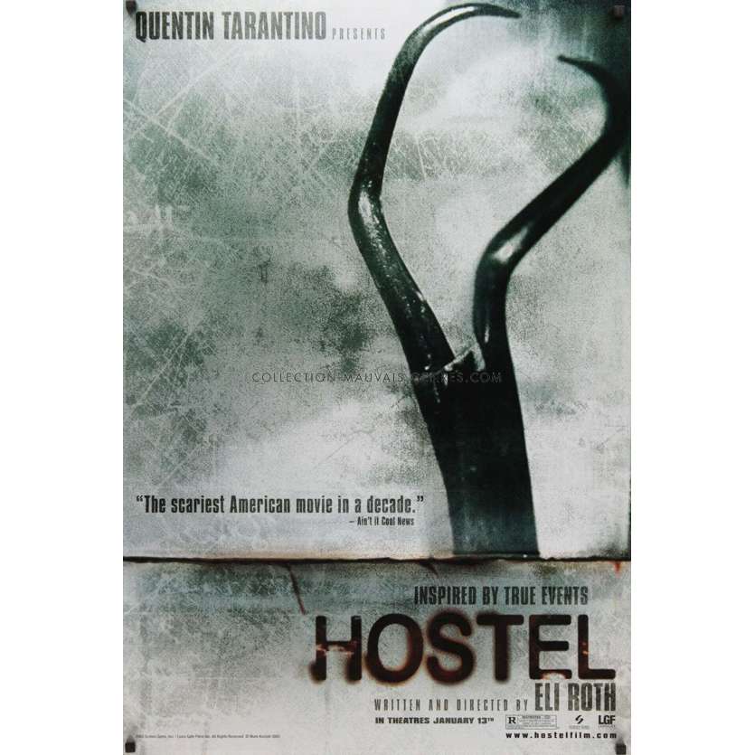 HOSTEL teaser DS 1sh Movie Poster '05 Eli Roth gore-fest
