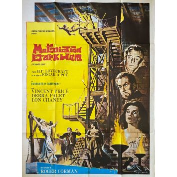 THE HAUNTED PALACE French Movie Poster- 47x63 in. - 1963 - Roger Corman, Vincent Price