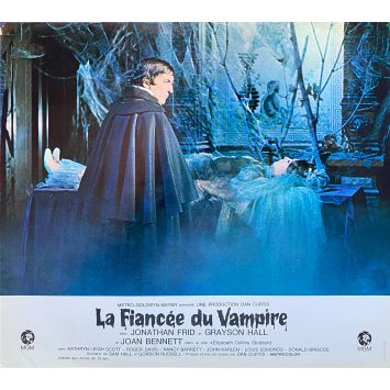 HOUSE OF DARK SHADOWS French Lobby Card N01 - 9x12 in. - 1970 - Dan Curtis, Jonathan Frid