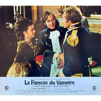 HOUSE OF DARK SHADOWS French Lobby Card N02 - 9x12 in. - 1970 - Dan Curtis, Jonathan Frid