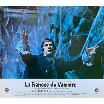 HOUSE OF DARK SHADOWS French Lobby Card N03 - 9x12 in. - 1970 - Dan Curtis, Jonathan Frid