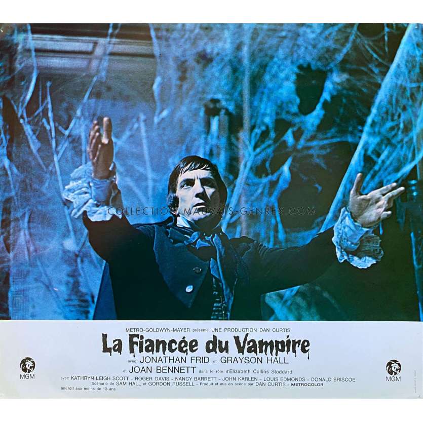 LA FIANCEE DU VAMPIRE Photo de film N03 - 22x28 cm. - 1970 - Dan Curtis, Jonathan Frid
