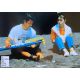 A SCENE AT THE SEA French Lobby Card N01 - 9x12 in. - 1991 - Takeshi Kitano, Claude Maki