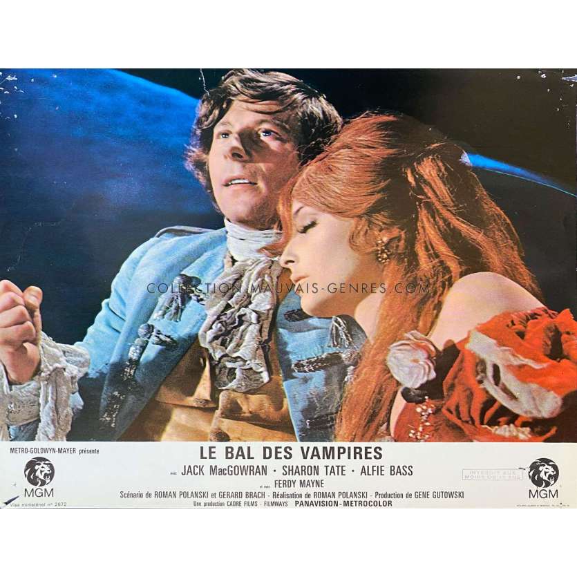 THE FEARLESS VAMPIRE KILLERS French Lobby Card N03A - 9x12 in. - 1967 - Roman Polanski, Sharon Tate