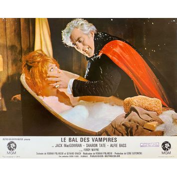 THE FEARLESS VAMPIRE KILLERS French Lobby Card N09A - 9x12 in. - 1967 - Roman Polanski, Sharon Tate