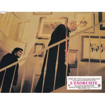 THE EXORCIST French Lobby Card N04 - 9x12 in. - 1974 - William Friedkin, Max Von Sidow