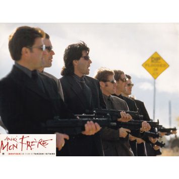 BROTHER French Lobby Card N06 - 9x12 in. - 2000 - Takeshi Kitano, Omar Epps