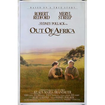 OUT OF AFRICA Affiche de film- 69x104 cm. - 1985 - Sidney Pollack, Robert Redford