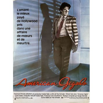 AMERICAN GIGOLO Affiche de film- 40x54 cm. - 1980 - Paul Schrader, Richard Gere