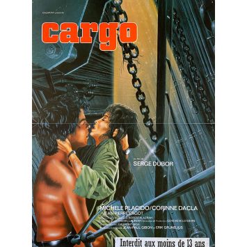 CARGO Affiche de film- 40x54 cm. - 1981 - Serge Dubor, Michele Placido