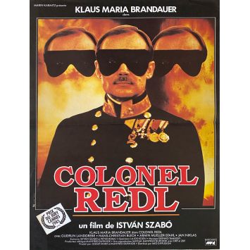 COLONEL REDL Affiche de film- 40x54 cm. - 1985 - Istvan Szabo, Klaus Maria Brandauer