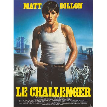 LE CHALLENGER Affiche de film- 40x54 cm. - 1981 - David Fisher, Matt Dillon