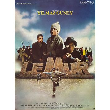 LE MUR Affiche de film- 40x54 cm. - 1983 - Yilmaz Guney, Tuncel Kurtiz