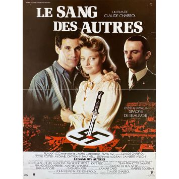 LE SANG DES AUTRES Affiche de film- 40x54 cm. - 1984 - Claude Chabrol, Jodie Foster