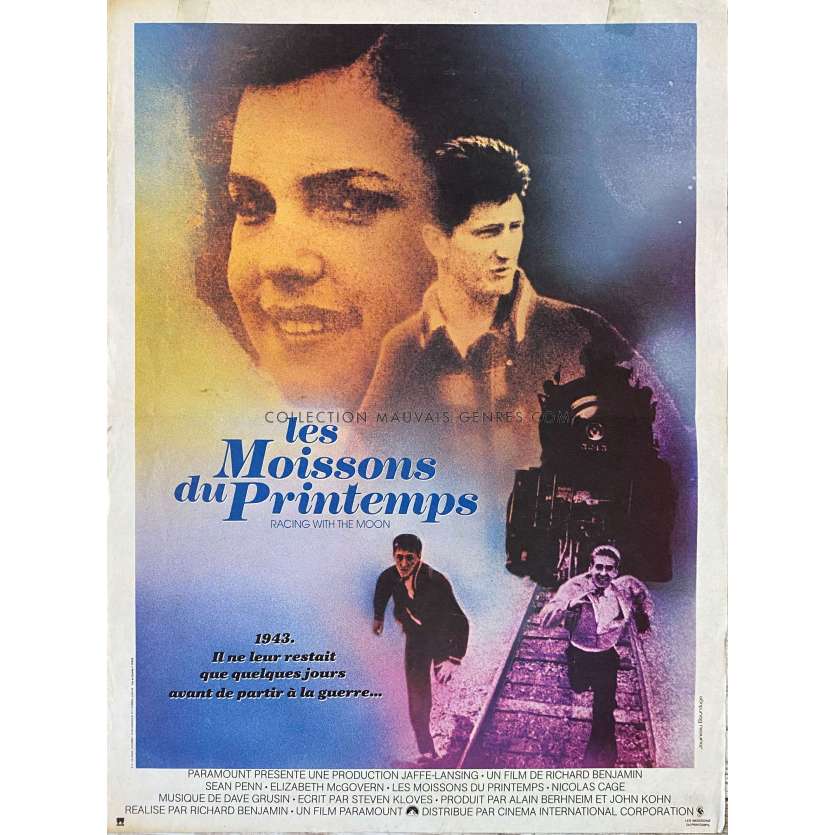 LES MOISSONS DU PRINTEMPS Affiche de film- 40x54 cm. - 1984 - Richard Benjamin, Sean Penn