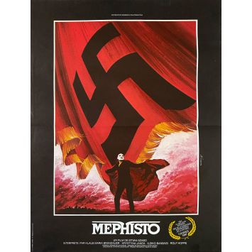MEPHISTO Affiche de film- 40x54 cm. - 1981 - Istvan Szabo, Klaus Maria Brandauer