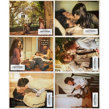 THE BEGUILED French Lobby Cards x6 - SETA - 9x12 in. - 1971 - Don Siegel, Clint Eastwood