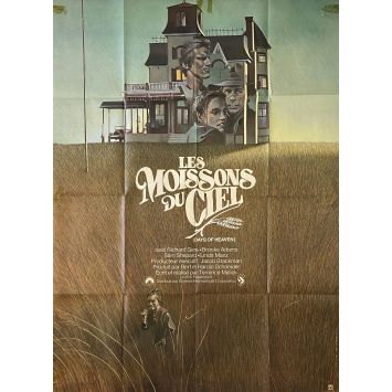 LES MOISSONS DU CIEL Affiche de film- 120x160 cm. - 1978 - Terence Malick, Richard Gere