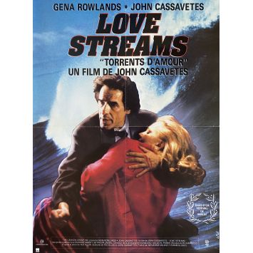 TORRENTS D'AMOUR Affiche de film- 40x54 cm. - 1984 - John Cassavetes, Gena Rowlands