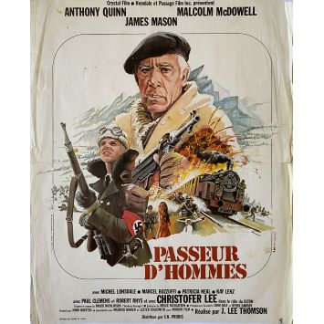 THE PASSAGE French Movie Poster- 15x21 in. - 1979 - Jack Lee Thomson, Anthony Quinn