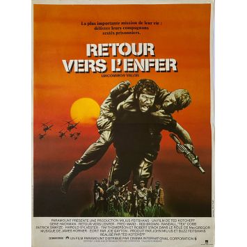 RETOUR VERS L'ENFER Affiche de film- 40x54 cm. - 1983 - Ted Kotcheff, Gene Hackman