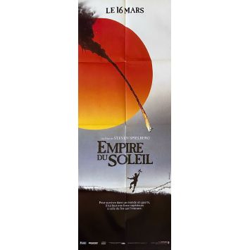 EMPIRE OF THE SUN French Movie Poster- 23x63 in. - 1987 - Steven Spielberg, Christian Bale