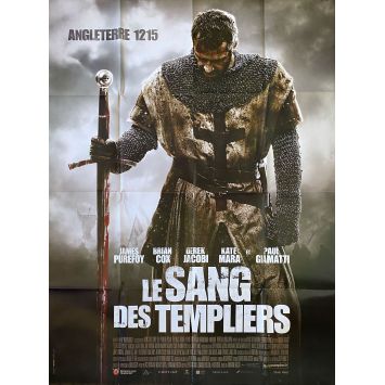 IRONCLAD French Movie Poster Knights. - 47x63 in. - 2011 - Jonathan English, Paul Giamatti
