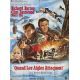 WHERE EAGLES DARE French Movie Poster- 47x63 in. - 1968/R1970 - Brian G. Hutton, Clint Eastwood